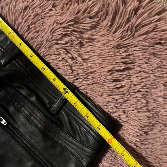 We The Free Black Leather Trousers - Picture 9 of 9